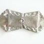 Art Deco Antique Vintage Red Diamond Belt Buckle