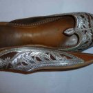 St Tropez Silver Arabian Flats
