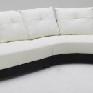 Black and white Ultra modern Sectional Sofa