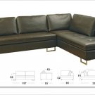 Brown Leather Sectional Sofa under 3000