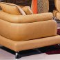 Contemporary modern leather sofa set