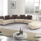 Fabric Beige Sectional Sofa