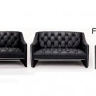Italian Leather Sofa Set
