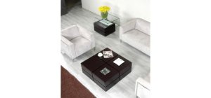 Modern Brown Asami Coffee Table