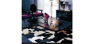 Modern Long Glass Coffee Table