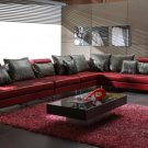 Modern Red Sectional Sofa