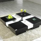 Modern Two Colors Coffee Table "Trisonic"
