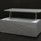 Modern Gray Lacquer Coffee Table - 848CT