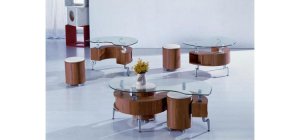 C200 - Contemporary "S" shape coffee table