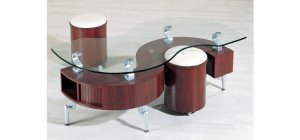 C200 - Contemporary "S" shape coffee table