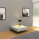 Modern White Floating Coffee Table