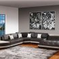 5012B - Modern Bonded Leather Sectional Sofa