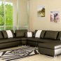 5001 - Modern Bonded Leather Sectional Sofa