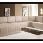 5025 - Modern Bonded Leather Sectional Sofa