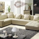 3334B - Modern Bonded Leather Sectional Sofa