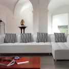 2235 - Modern Bonded Leather Sectional Sofa