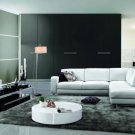 410 - Modern Bonded Leather Sectional Sofa
