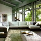 2616 - Modern Bonded Leather Sectional Sofa