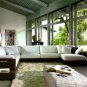 2616 - Modern Bonded Leather Sectional Sofa