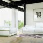 8019A - Modern Bonded Leather Sectional Sofa