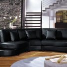 2229B - Modern Bonded Leather Sectional Sofa