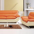 7045 - Modern Bonded Leather Sofa Set