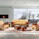 2034 - Modern Bonded Leather Sofa Set  Click to enlarge