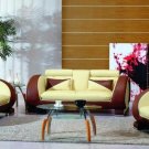 7391 - Modern Bonded Leather Sofa Set