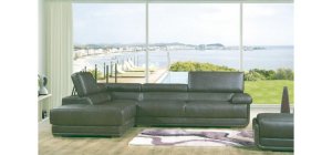 8020 - Modern Bonded Leather Sofa Set