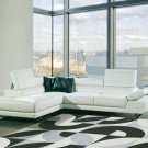 8019 - Modern Bonded Leather Sofa Set