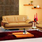 7880 - Modern Bonded Leather Sofa Set