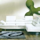 8021 - Modern Bonded Leather Sectional Sofa