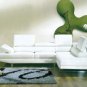 8021 - Modern Bonded Leather Sectional Sofa