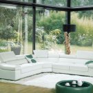 8015 - Modern Bonded Leather Sectional Sofa