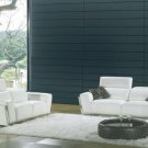 8010 - Modern Bonded Leather Sectional Sofa
