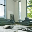 8006 - Modern Bonded Leather Sectional Sofa