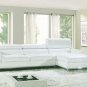 8003 - Modern Bonded Leather Sectional Sofa