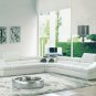 8002 - Modern Bonded Leather Sectional Sofa