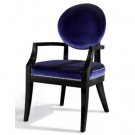 Armani Xavira Blue Fabric Desk Chair