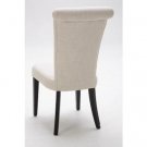KK-Y616 Gray Fabric Chair with Crystals