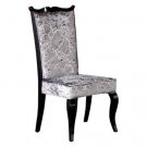 Silver Velvet Arm Chair - AC014