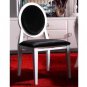 Armani White Lacquer Dining Chair