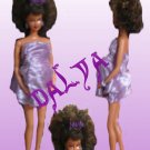 Dalya-OOAK pregnant fashion doll formerly known as Barbie