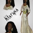 Klarysa-OOAK wedding fashion doll formerly known as Christie Barbie