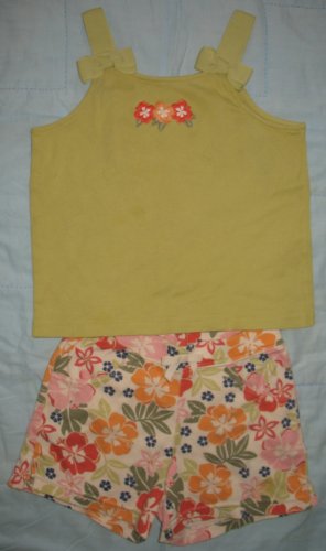 Gymboree Beach Shack Shorts Set, Size 6