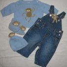 Gymboree Animal Crackers Set Size 0-3mo.