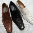White Geuine Leather Dressing Shoes