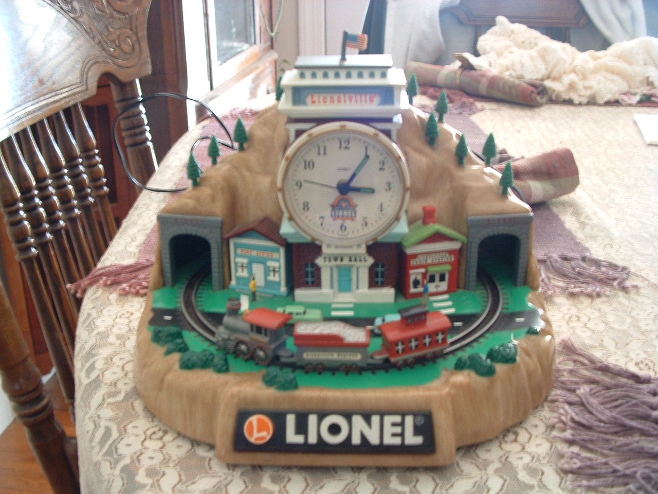 Lionel Train Clock