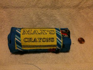 Crayon Roll - Personalized