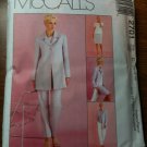 McCall's 2701 Misses'/Miss Petite Lined Jacket, Top, Pants and Skirt Size C 10-12-14